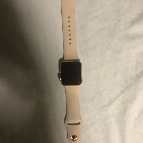 Series 3 rose gold Apple Watch